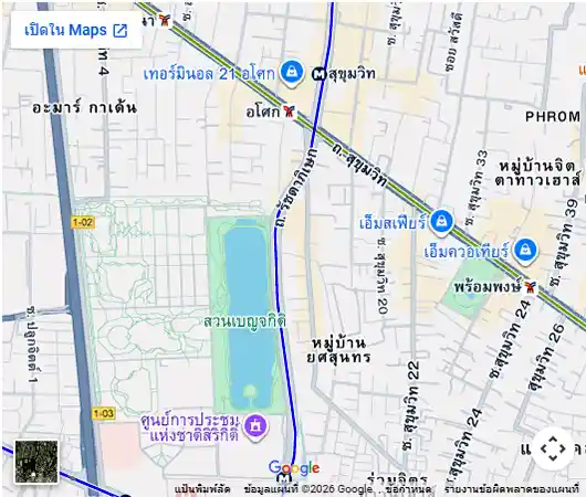 แผนที่บริษัท แพนทราเวลดอดคอม (คลิกเพื่อเปิด Google Maps)