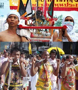 ม้าทรงในเทศกาลกินเจ